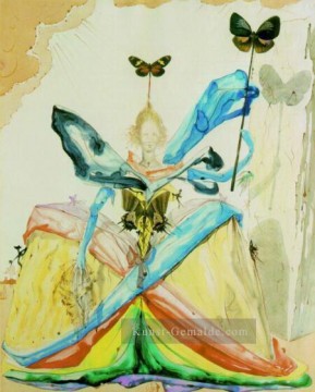  surrealistische Malerei - Die Königin der Schmetterlinge surrealistische